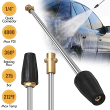 High Pressure Washer Extension Wand Rod Lance Quick-Connect 4000PSI for Karcher