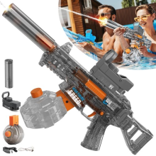 Electric Water Gun Automatic Water Pistol Electric Water Blaster with Led Lights