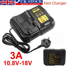Battery Charger For Dewalt DCB112 10.8V-18V Fits DCB180 DCB182 DCB184 DCB200