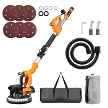 9 Speeds Drywall Sander 1000W Electric Wall Sander Vacuum Attachment & LED Light