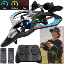RC Plane Aerial Stunts Airplanes 360 Flip Aircraft w/ Automatic Altitude Hold