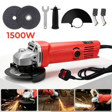 1500W Electric Angle Grinder Corded Cutting Grinding Tool Heavy 115/125mm