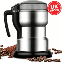 400W Matte Blade Electric Coffee Grinder Nut Spice Milling Blender UK Stock