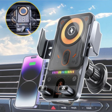 Car Phone Holder 15W Fast Wireless Car Charger Air Vent Car Phone Mount Charger