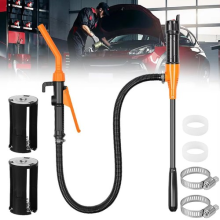 2.4 Gallons/Min Electric Syphon Pump Battery Fuel Transfer Pump w/ Flow Control