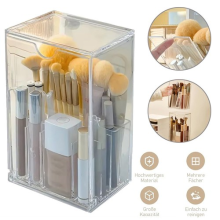 Makeup Brush Holder Acrylic Makeup Brush Organiser Clear Makeup Organiser Box