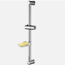 Adjustable Slider Rail Shower Riser Kit With Soap Bar Holder Hose Head Set Tool