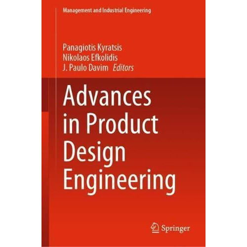 Advances in Product Design Engineering Hardcover Book