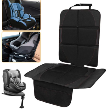 Baby Car Seat Protector Universal Car Seat Cover Child Car Seat Pad w/ Pockets