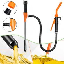 Portable Gas Pump 2.4GPM Adjustable Flows Fuel Transfer Pump for Gasoline Fuel