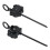 (Black Handle)Plastic Top Launcher With Multiple Color Options For Children Hobbyists And 2