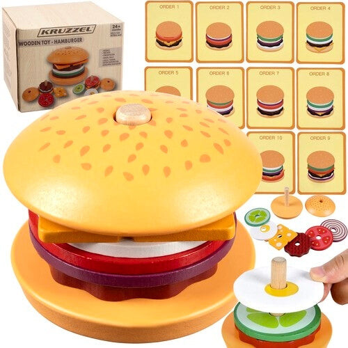 Kruzzel 22673 houten burger 1