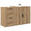 VidaXL vidaXL Sideboard Artisan-Eiche 100 x 33 x 59,5 cm Holzwerkstoff 4