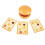 Kruzzel 22673 houten burger 8