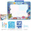 (Fruit Letters)Magic Watercolor Canvas Toy Reusable With Large Surface For Artistic Creativity And Learning Fun 7
