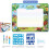(Fruit Letters)Magic Watercolor Canvas Toy Reusable With Large Surface For Artistic Creativity And Learning Fun 9