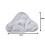 For H20 X5 Microfiber Steam Triangle Mop Pad Car And Floor Wiping Using Clean 2