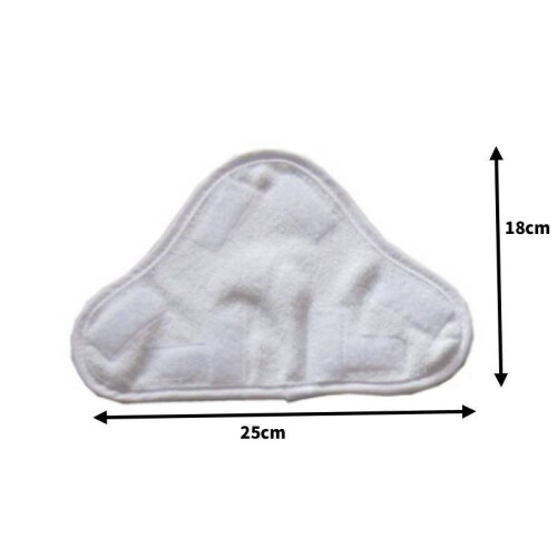 For H20 X5 Microfiber Steam Triangle Mop Pad Car And Floor Wiping Using Clean 1