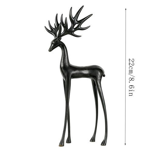 Holiday Deer Christmas Greeting Card Set 6PCS 2