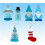 Gnome Sea Glass Ornament Handmade Beach Theme 7