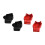 Battery Terminal Rubber Covers for Car RV Boat Red Black 3