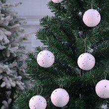 Christmas Foam Balls Craft Set 6 pcs
