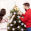 Christmas Ball Ornaments White Blue 12PCS 80mm 3