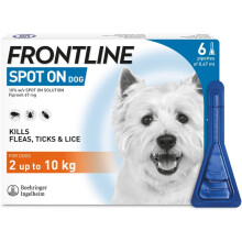 FRONTLINE Spot On for Small Dog(2-10kg) 6 Pipettes