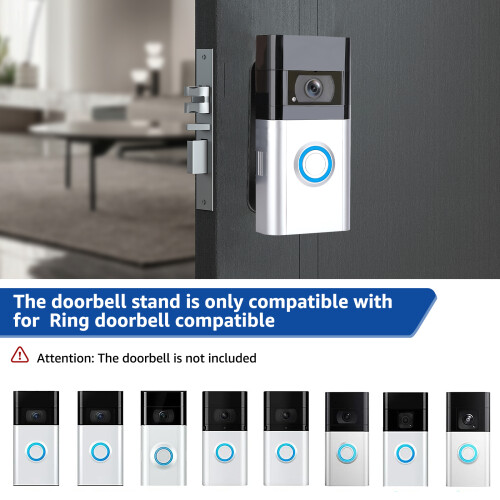 Door Mount Bracket for Video Doorbell – Sturdy, Easy 1