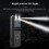 4K Body Camera with 1.4-inch Screen Night Vision Lighting 8