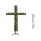 5ft Pre-Lit Artificial Pine Cross Christmas Tree with LED 1