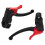 Black Plastic Wheelchair Brake Handles Universal 1 Pair 6