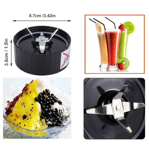 Cross Blade Replacement for Magic Bullet Blender MB1001 2