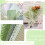 Scrapbook Paper Craft Textured Mesh Fabric Kit 60 Pieces 6