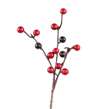Artificial Holly Stems Red Berry 20 or 10 pcs