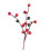 Artificial Holly Stems Red Berry 20 or 10 pcs 1