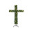5ft Pre-Lit Artificial Pine Cross Christmas Tree with LED 5