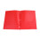 Heavy Duty Plastic File Folders Letter Size 3-Hole Punched 3