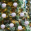Christmas Ball Ornaments White Blue 12PCS 80mm 5