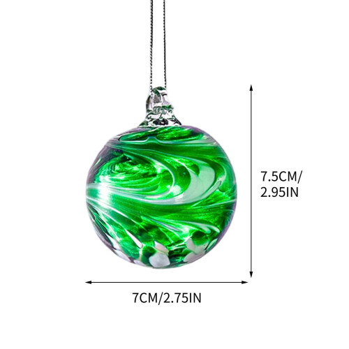 Glass Christmas Ball Ornaments Hand Blown 12 Pack 2