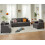 VANACC Modern Living Room Sofa Grey Bouclé Deep Seat 4
