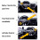 Steering Wheel Lock Anti-Theft Device Adjustable Double 4