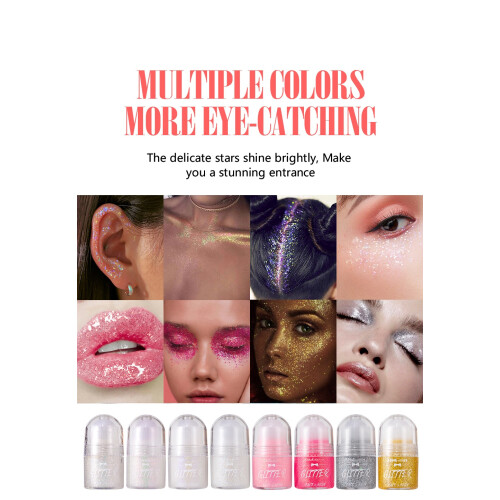 Roll-on Body Glitter Gel Chameleon Effect 1 Piece 2