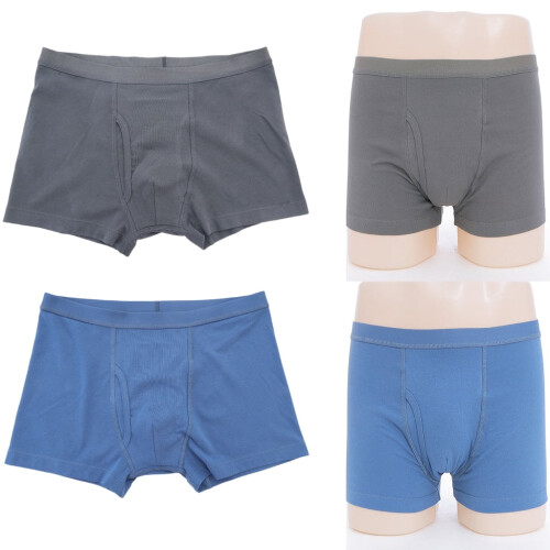 Men's Washable Incontinence Underwear with Front Absorbent 1