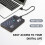 External Hard Drive USB 3.0 Shockproof Aluminum 1TB 6