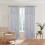 Sequin Backdrop Curtain Silver Rod Pocket 1 Panel 24x95 Inch 4