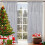 Sequin Backdrop Curtain Silver Rod Pocket 1 Panel 24x95 Inch 5