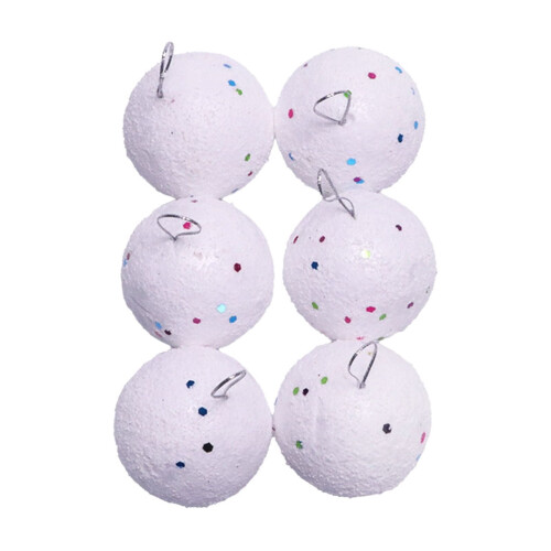 Christmas Foam Balls Craft Set 6 pcs 1