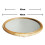 Rattan Circle Wall Mirror 16 Inch Round 4