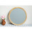 Rattan Circle Wall Mirror 16 Inch Round 8